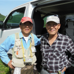 右が坪内さん 