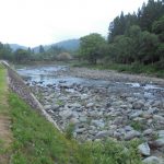 荘川の里駐車場上流