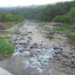 荘川の里駐車場上流